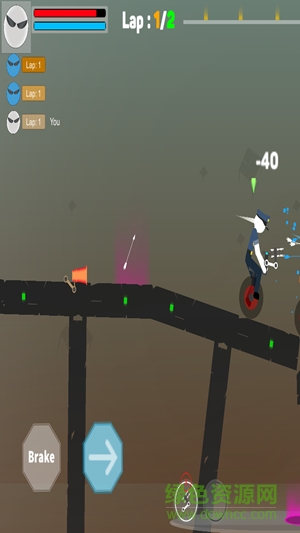 火柴人獨(dú)輪車生存手游 v2.7 安卓版 0