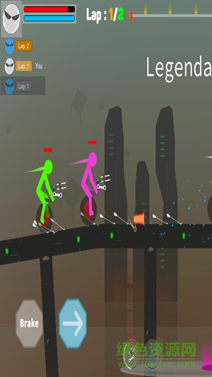 火柴人獨(dú)輪車生存手游 v2.7 安卓版 2