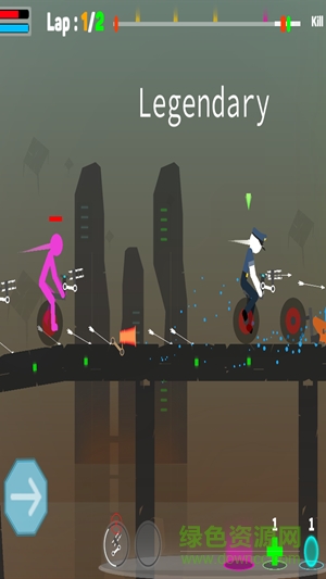 火柴人獨(dú)輪車生存手游 v2.7 安卓版 3