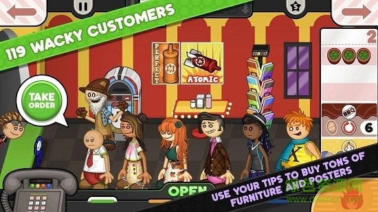 老爹炸雞店togo最新版(Papas Wingeria HD) v1.1.1 安卓版 0