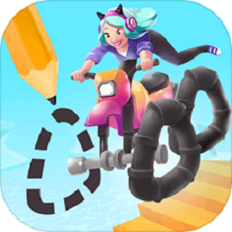 涂鴉小騎士游戲(畫個輪子快溜)