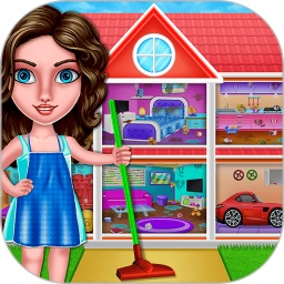 清潔游戲公主清潔游戲
