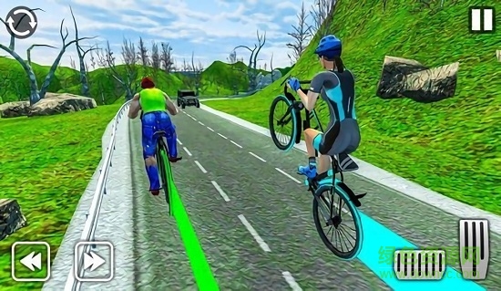 無(wú)畏自行車(chē)車(chē)手最新版(Light Bike Fearless BMX Racing) v2.1 安卓版 2