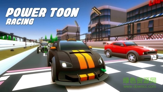 強(qiáng)力賽車競(jìng)速最新版(Power Toon Racing) v0.1.1 安卓版 0