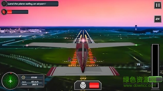 飛行計(jì)劃模擬器3D最新版(Airplane Simulator 3D) v2.2 安卓版 1