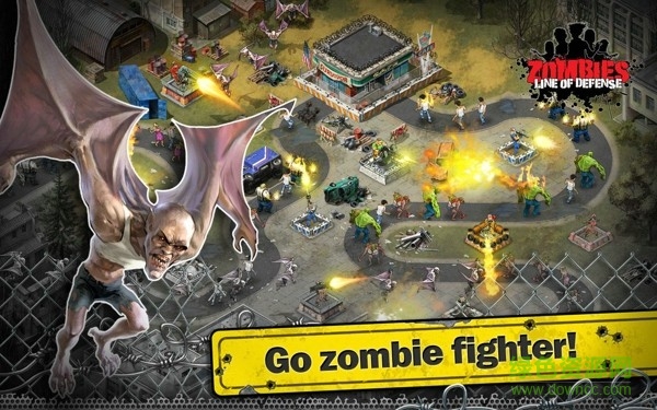 丧尸最后防线中文版(Zombies: Line of Defense) v1.4 安卓版0