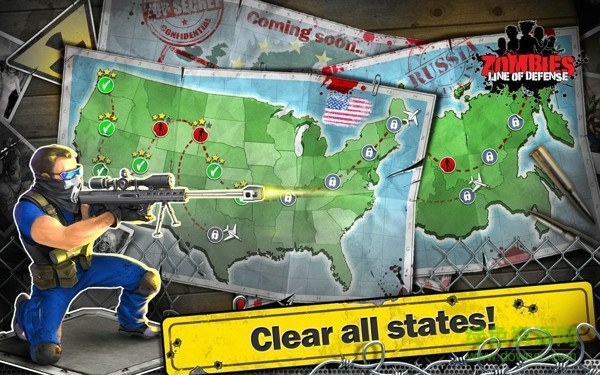 丧尸最后防线中文版(Zombies: Line of Defense) v1.4 安卓版1