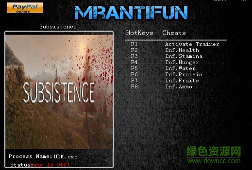 subsistence七項屬性下載作弊器