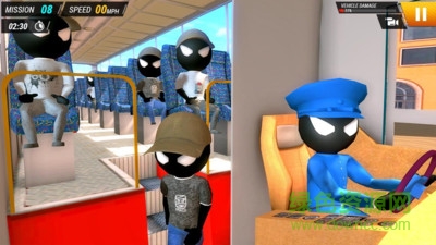 火柴人巴士模擬器中文版 v1.0 安卓版 2