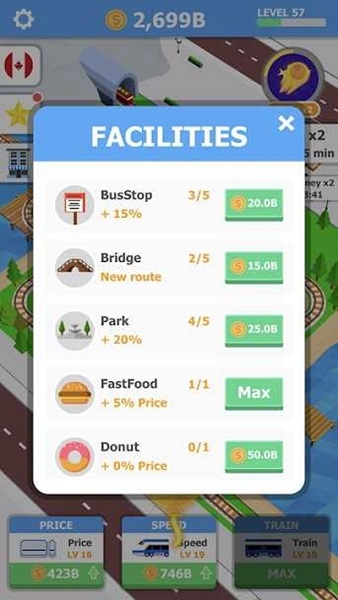 放置觀光火車(chē)手游(Idle Train) v1.1.8 安卓版 1