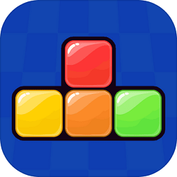 彩虹俄羅斯方塊游戲