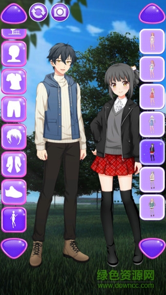 櫻花情侶裝扮模擬器 v1.0 安卓版 3