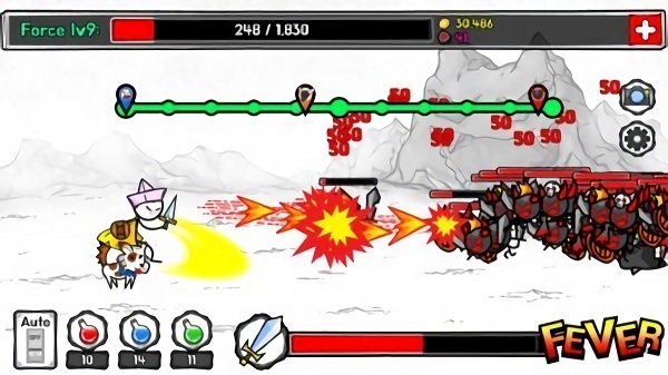 指尖火柴人英雄手游 v1.0 安卓版 0