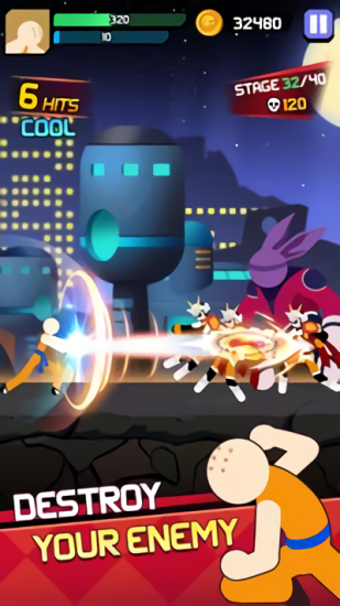 火柴人龍斗士戰(zhàn)斗 v0.0.3 安卓版 0