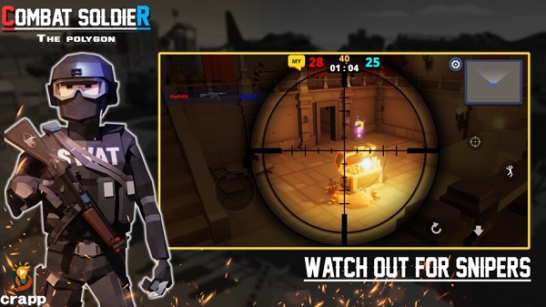 戰(zhàn)斗士兵多邊形app下載