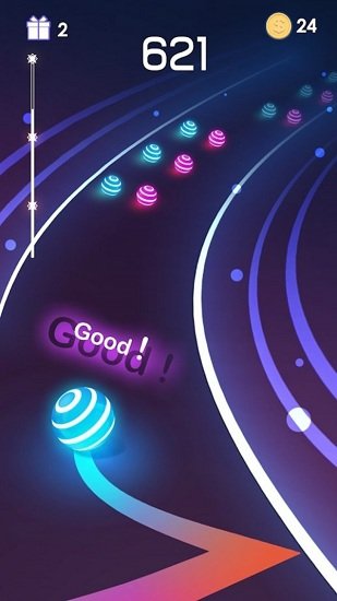 舞蹈之路彩球跑 v1.4.2 安卓版 0