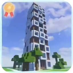 像素城市建筑工藝品