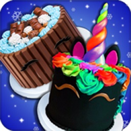 彩虹獨角獸甜點