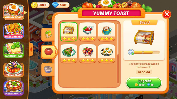 瘋狂大廚餐廳最新版 v1.0.0 安卓版 2