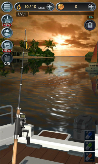 3d大河釣魚免費(fèi)版 3d大河釣魚中文版