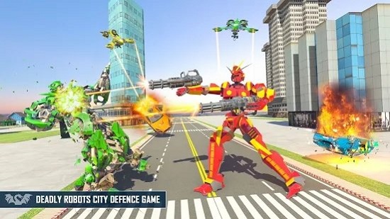 龍機(jī)器人汽車改造手機(jī)版(Dragon Car Robot) v0.1 安卓版 1