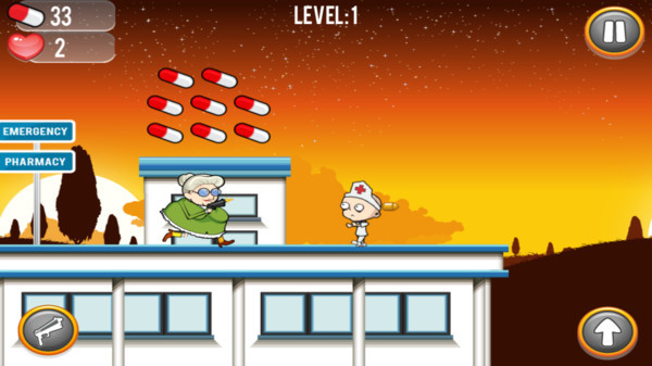 暴走老奶奶拍僵尸手游 v7 安卓版 2