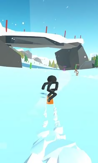 火柴人滑雪完美版 v0.1.5 安卓版1