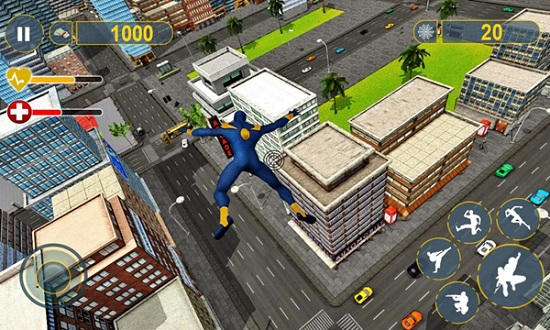 忍者繩索英雄正版(Rope Frog Ninja Hero) v1.1.1 安卓版 1