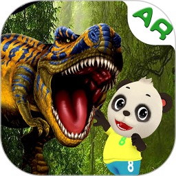 貓小智動物園ar玩恐龍