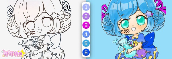 可可填色游戲 v1.0 安卓版 1