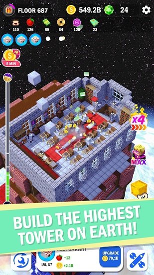 建造高塔3d手游(Tower Craft) v1.7.2 安卓版 2