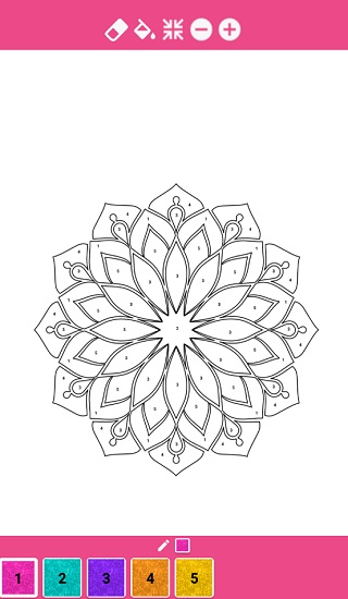 閃亮的數(shù)字涂色游戲 v2.0 安卓版 0