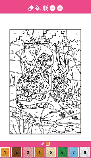 閃亮的數(shù)字涂色游戲 v2.0 安卓版 2