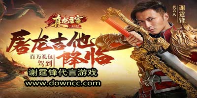 謝霆鋒代言游戲