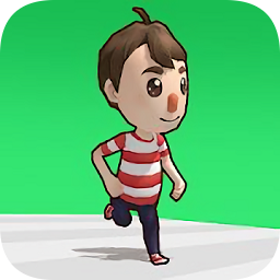 小人沖沖沖小游戲(Touch the wall)