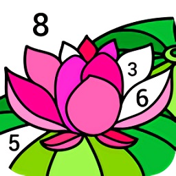 數(shù)字繪畫(huà)彩色星球游戲