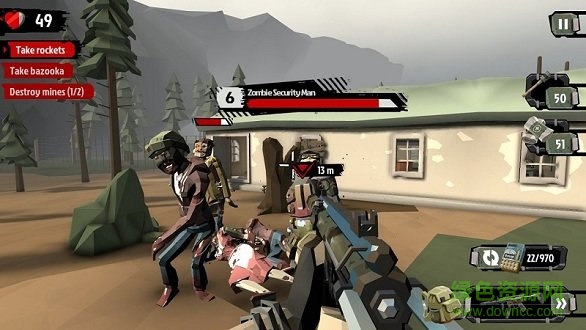 行尸走肉2僵尸射擊漢化修改版 v1.8 安卓版 1