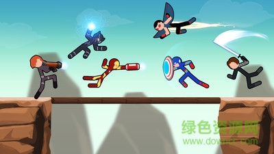 火柴人超級(jí)英雄格斗修改版 v1.0 安卓版 2