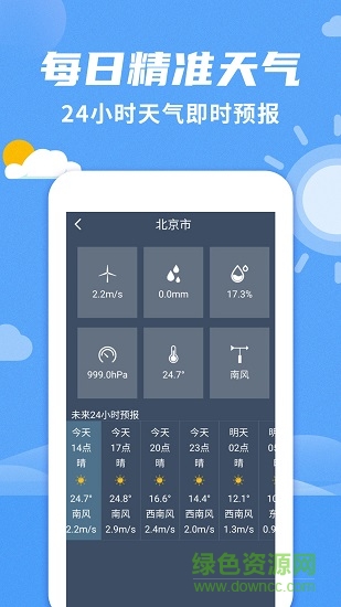 手機桌面天氣預(yù)報app v2.7.6 安卓版 0