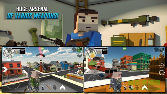 像素吃雞戰(zhàn)3d最新版