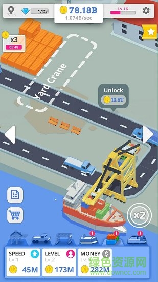 放置港口大亨無(wú)限金幣版 v3.2 安卓版 0