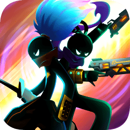 超凡火柴人繩索英雄震動游戲