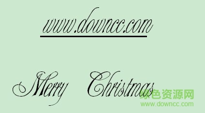 精選圣誕英文設(shè)計(jì)字體