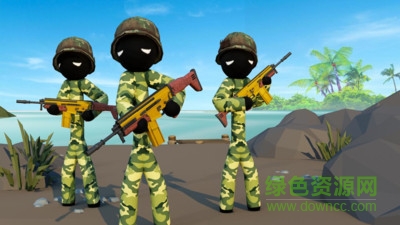 火柴人士兵射击游戏 火柴人士兵射击