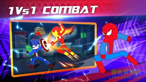 超級火柴人英雄戰(zhàn)斗(SuperStickmanHeroes) v1.1 安卓版 0