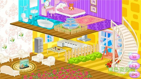 復(fù)式娃娃屋裝扮公主房 v1.0.0 安卓版 2