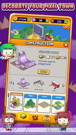 海綿寶寶像素城 v1.3.0 安卓版 0