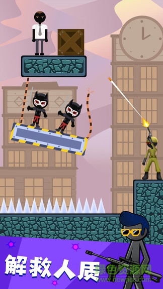 火柴人槍戰(zhàn)射擊中文版 v1.1 安卓版 2