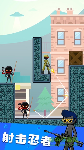 火柴人槍戰(zhàn)射擊中文版 v1.1 安卓版 3