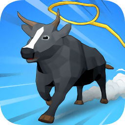 瘋狂牛仔套牛單機游戲